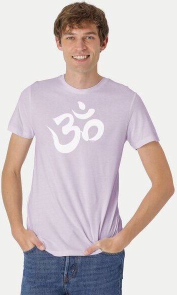 Peaces.bio - handbedruckte Biomode Fit T-Shirt "Om" Herren