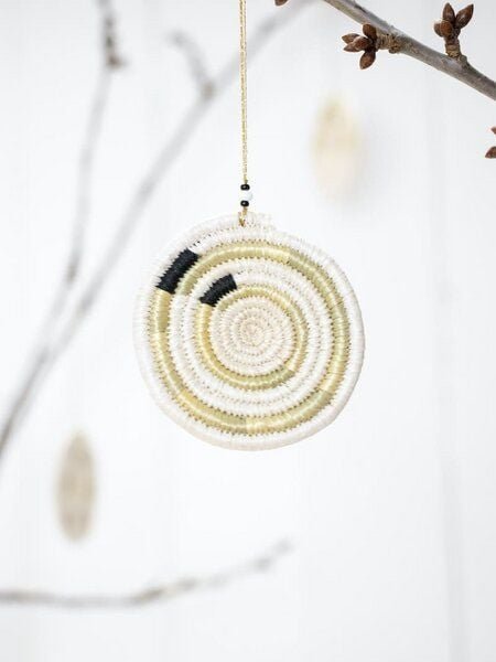 WomenCraft Christbaumschmuck & Dekoanhänger - 7cm - INYABU/IKIBA/URU