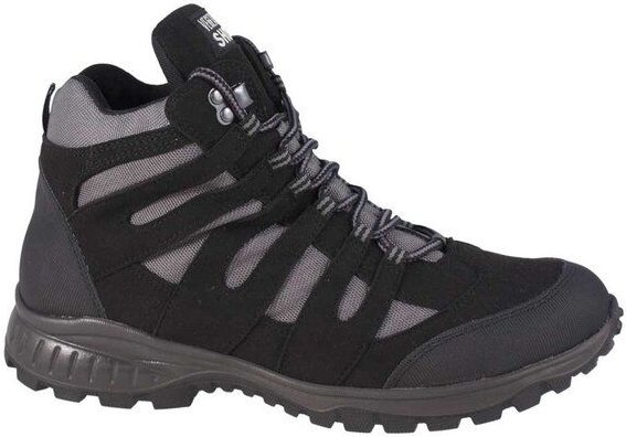 Thumbnail - Vegetarian Shoes Wanderschuhe Approach Mid vegan schwarz