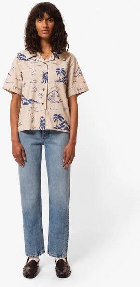 Nudie Jeans Moa Waves Bluse
