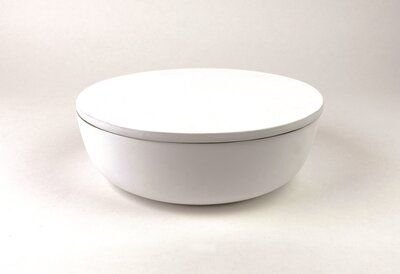 El Puente Flache Schale mit Deckel