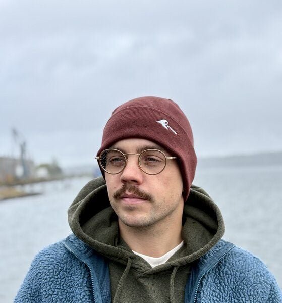 Purewater | Bio Baumwoll Mütze | Bestickt