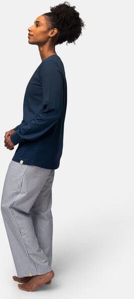 greenjama Langarm-Shirt mit Woll-Anteil, GOTS-zertifiziert