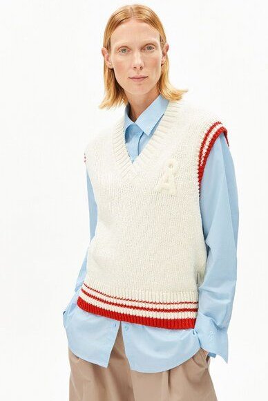 ARMEDANGELS ICONIC Å COLLEGE Damen Pullunder aus Bio-Baumwoll-Mix