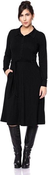 Ingoria STELLA Hemdblusenkleid (schwarz)