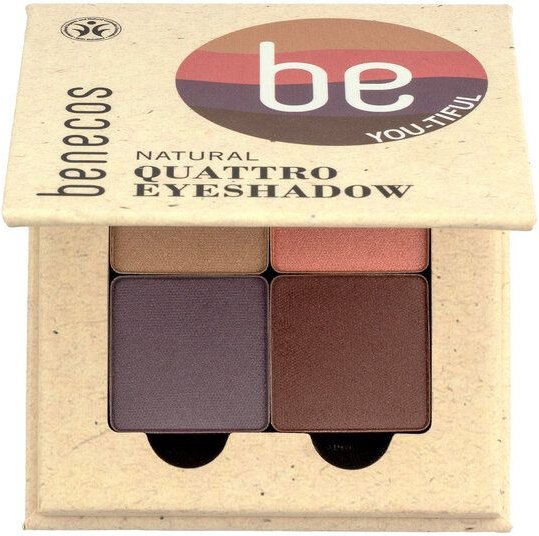 benecos Naturkosmetik - Quattro Eyeshadow Palette – vegan