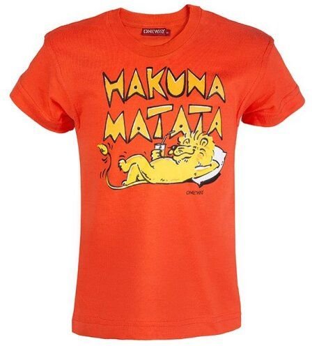 Africulture Kinder T-Shirt "Hakuna Matata" Fairtrade aus Baumwolle