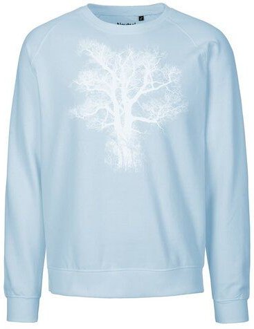 Peaces.bio - handbedruckte Biomode Bio Damen Sweatshirt Loose Fit Chestnut