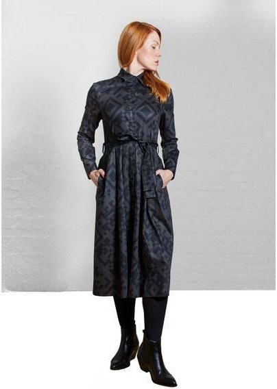 Sophia Schneider-Esleben Dress Marie QR - Damenkleid aus Bio-Baumwolle