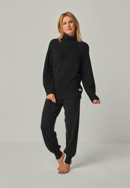YOU LOOK PERFECT Merino Loungewear Set „Strickpullover Eve & Strickhose Bella"