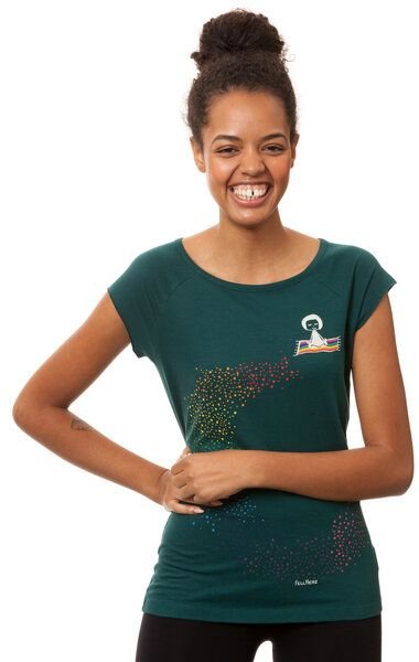 FellHerz Damen T-Shirt Ommm Bio Fair