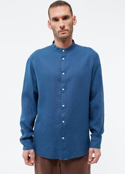 Givn Berlin Langarmhemd GBWES aus Leinen