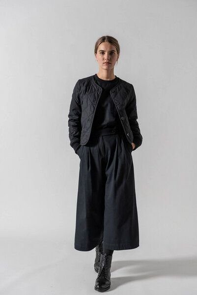 Grenz/gang Damen Steppjacke Anja aus Bio-Baumwolle und Wolle (kbA)