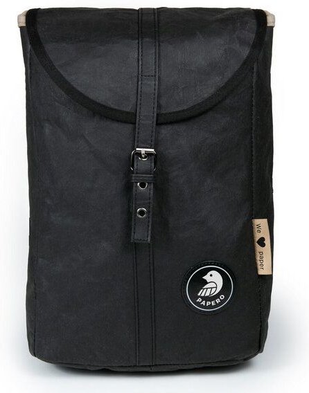 PAPERO Rucksack aus Papier, robust, wasserfest Damen Herren vegan Daypacks