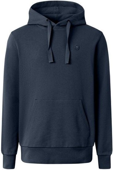 KnowledgeCotton Apparel Kapuzenpullover - ARVID basic hood badge sweat - aus Bio-Baumwolle