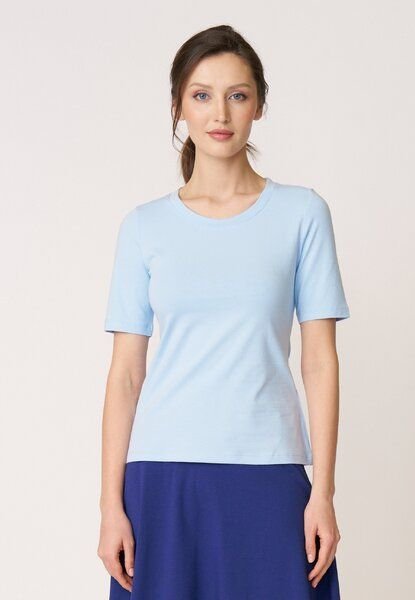 LANA Organic Basicshirt aus Bio Baumwolle, Modell Vinnie