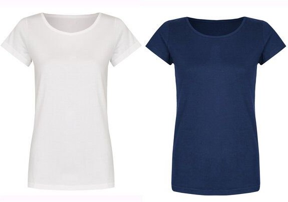 Brandless Basic Bio T-Shirt (ladies) Doublepack GOTS