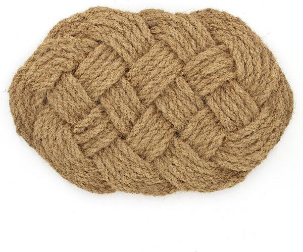 GLOBO Fair Trade Fußmatte FLECHTWERK, Kokosfaser