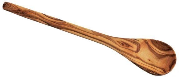 NATUREHOME Olivenholz Kochlöffel Holzlöffel verschiedene Größen 25 bis 42 cm