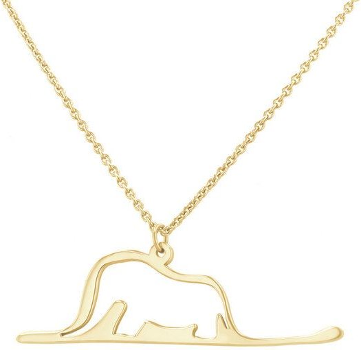 Eppi Anhänger mit einem ausgeschnittenen Elefanten Der kleine Prinz