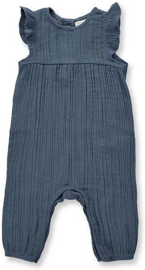sense-organics Bequemer Baby Overall aus Musselin Marli von Sense Organics (Butterfly Romper)