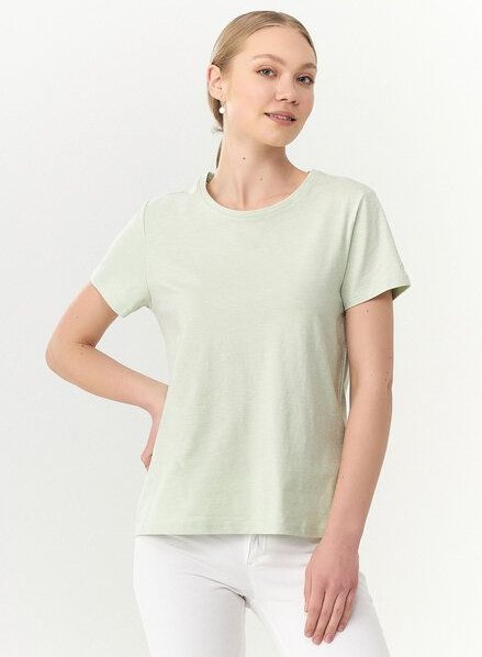 ORGANICATION Damen Basic T-Shirt aus Bio-Baumwolle