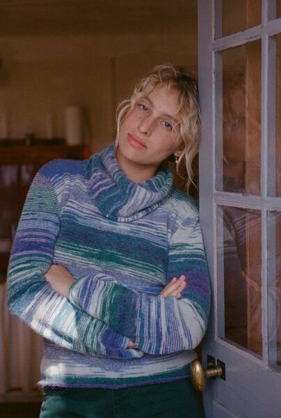 Nénés Coralies Pullover – gestreifter Print