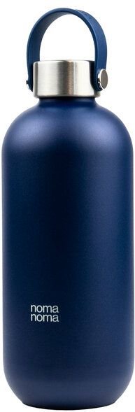 noma noma Edelstahl Trinkflasche Kohlensäure geeignet - Thermosflasche 500ml, 750ml, 1l