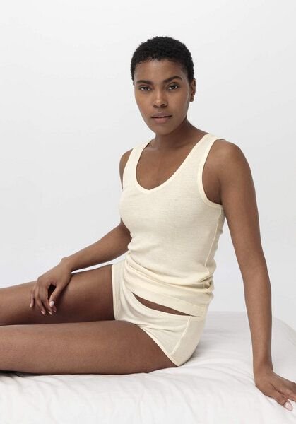 hessnatur Funktions-Tanktop mit Bio-Merinowolle und Seide