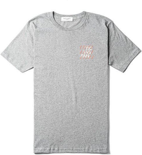 FANTASTIC REALITY STUDIOS SLASH MELANGE GREY T-SHIRT – Bio-Baumwolle, Unisex