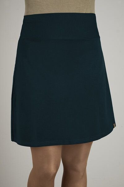 La Gitana Damen Rock A- Linie, „Junie“ mit elastischem Bündchen aus zertifizierter Bio Baumwolle – fair & nachhaltig.