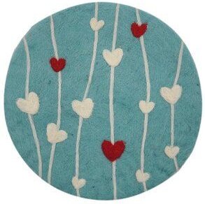 Frida Feeling Filz Untersetzer Herzen