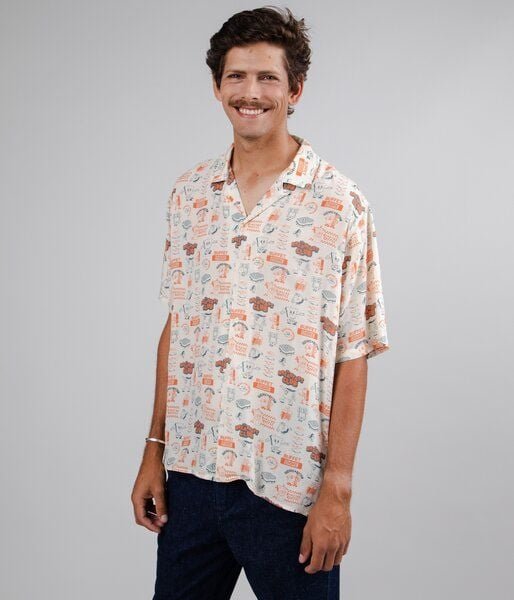Thumbnail - Brava Fabrics Kurzarm-Hemd Buffet Aloha