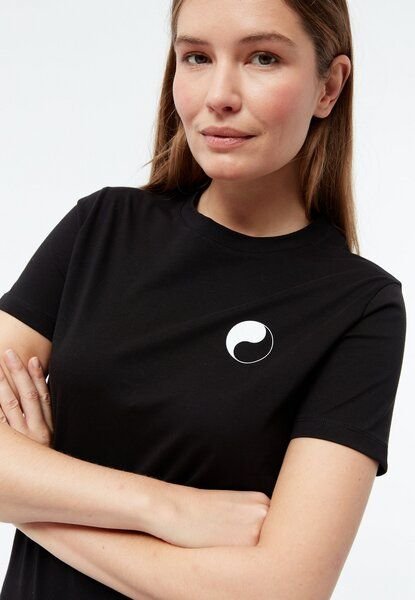 Givn Berlin T-Shirt GBFINE (YING YANG) aus Bio-Baumwoll Jersey mit Print