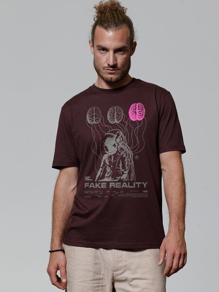 Thumbnail - watapparel T-Shirt Unisex Fake Reality