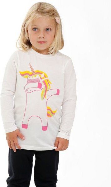 CORA happywear Kinder T-Shirt aus Eukalyptus Faser "Aura" | Einhorn