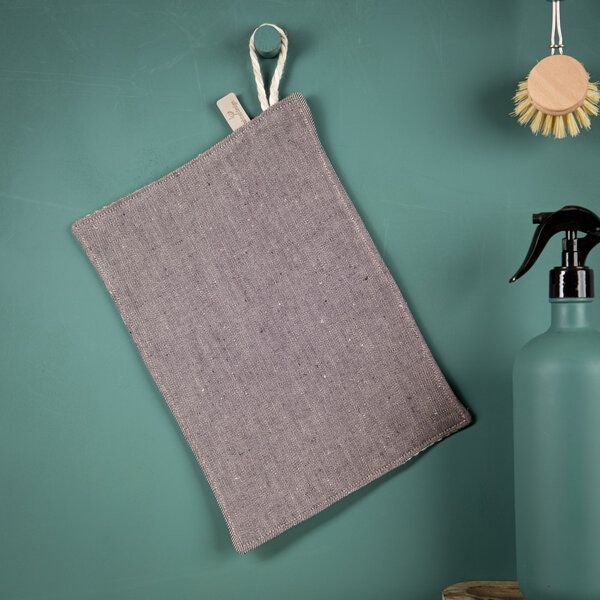 nahtur-design Putzlappen 2-lagig aus Bioleinen und Baumwolle