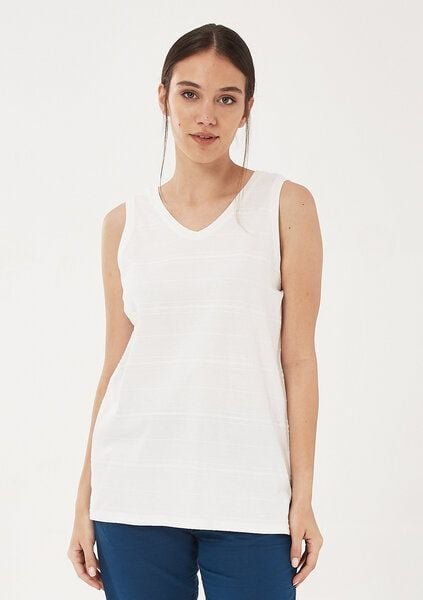 Thumbnail - ORGANICATION Top aus Bio-Baumwolle in Jacquard Jersey
