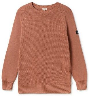 TWOTHIRDS Tortuga Strick Blue Ocean, Brick und Mustard