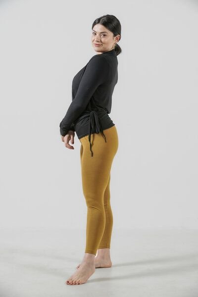 YogiLiebe Wickelbluse „Lakshmi“ aus TENCEL Modal – handgenäht in Deutschland