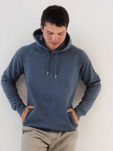 Kultgut Flauschig, weicher Kapuzenpullover mit seitlichen Einschubtaschen