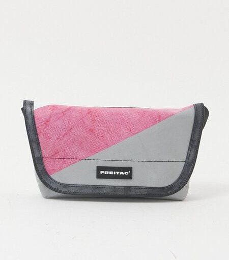 Freitag Messenger - F40 Jamie - silver pink white