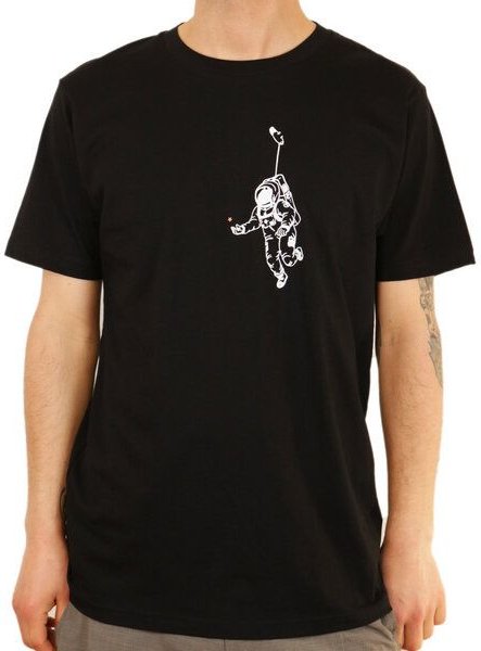 Spangeltangel Herrenshirt "Kosmonaut", T-Shirt, Bio-Baumwolle, Astronaut, Stern,