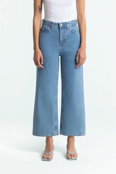 Kings Of Indigo ELISABETH CROPPED | CLEAN HOLO MID VINTAGE