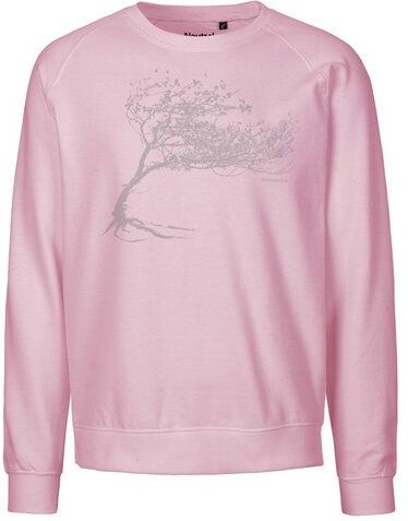 Peaces.bio - handbedruckte Biomode Bio Herren-Sweatshirt Windy Tree
