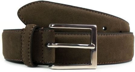 Will's Vegan Shop Continental-Gürtel, 3,5 cm Veganes Wildleder Herren