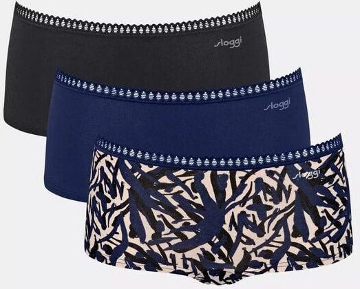 Thumbnail - Sloggi 3er Pack Shorts GO Crush Bio-Baumwolle