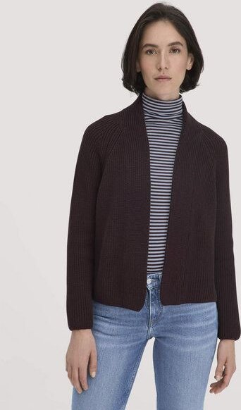 hessnatur Strick Jacke Relaxed aus reiner Bio-Baumwolle