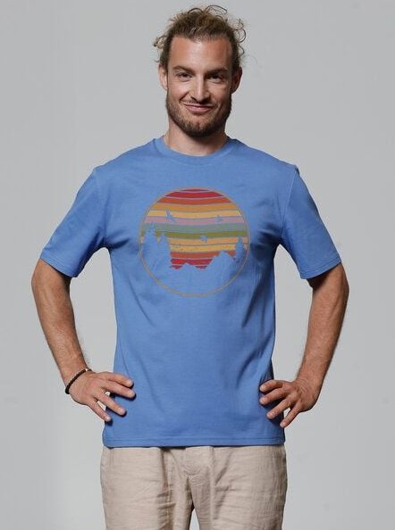 watapparel T-Shirt Sunset Berge & Tannen