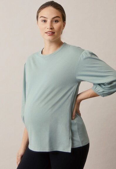 Thumbnail - Umstands- und Stillbluse The T-Shirt Bluse von boob